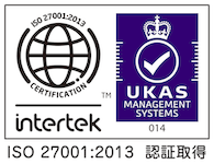 Intertek logo / UKAS certification logo